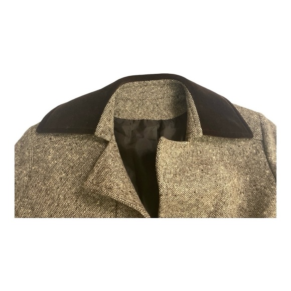 Devon Hall Brown and Cream Tweed Jacket. Vintage. - Picture 8 of 11